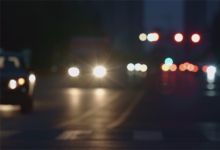 25款城市街景夜景伤感情感视频素材